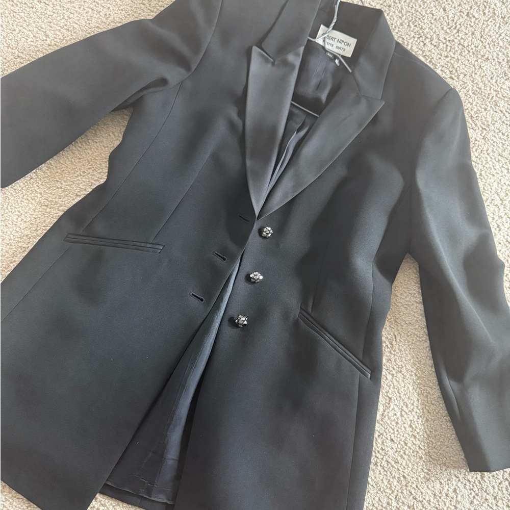 Albert Nipon Black Blazer